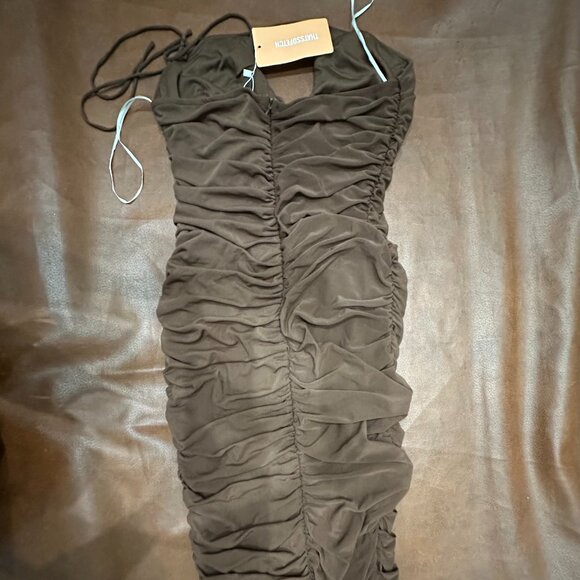 Thats So Fetch: Emna Midi Dress - Brown - Picture 3 of 3